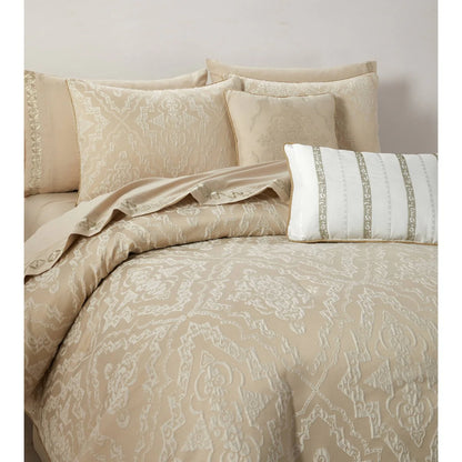 Nanshing Penelope 10 Piece Traditional Damask Comforter Set
