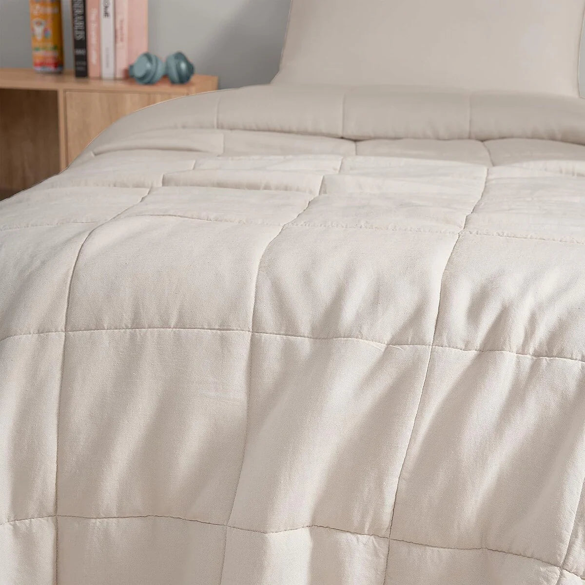 Dark Sky Reserve? - Bamboo Linen Comforter - Portugal Made - Creamy Beige