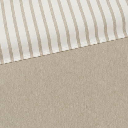 Madison Park Essentials Braydon Reversible Yarn Dyed Stripe Down Alternative Comforter Set