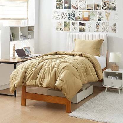 Butter - Coma Inducer? Oversized Cooling Comforter Set - Gold Taupe