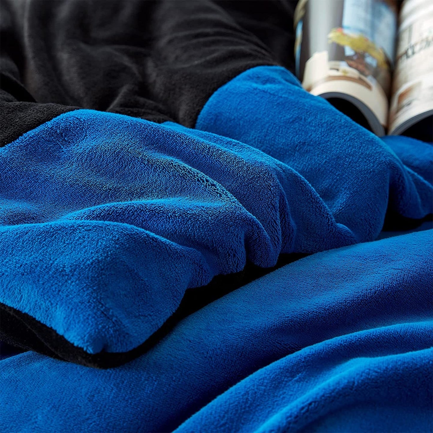 Even Heroes Need Sleep? - Coma Inducer? Oversized Comforter Set - Thickest Blue Line