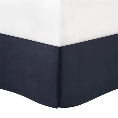 Madison Park Kalina Dark Blue 8 Piece Cotton Printed Reversible Comforter Set