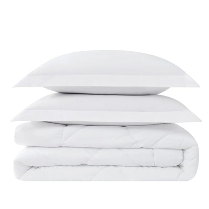 Cannon Solid Percale Comforter Set