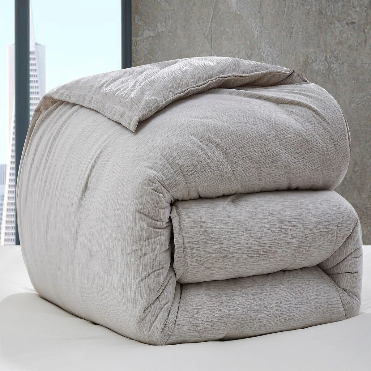 Daydreamer - Coma Inducer? Oversized Comforter Set - Taupe Etch
