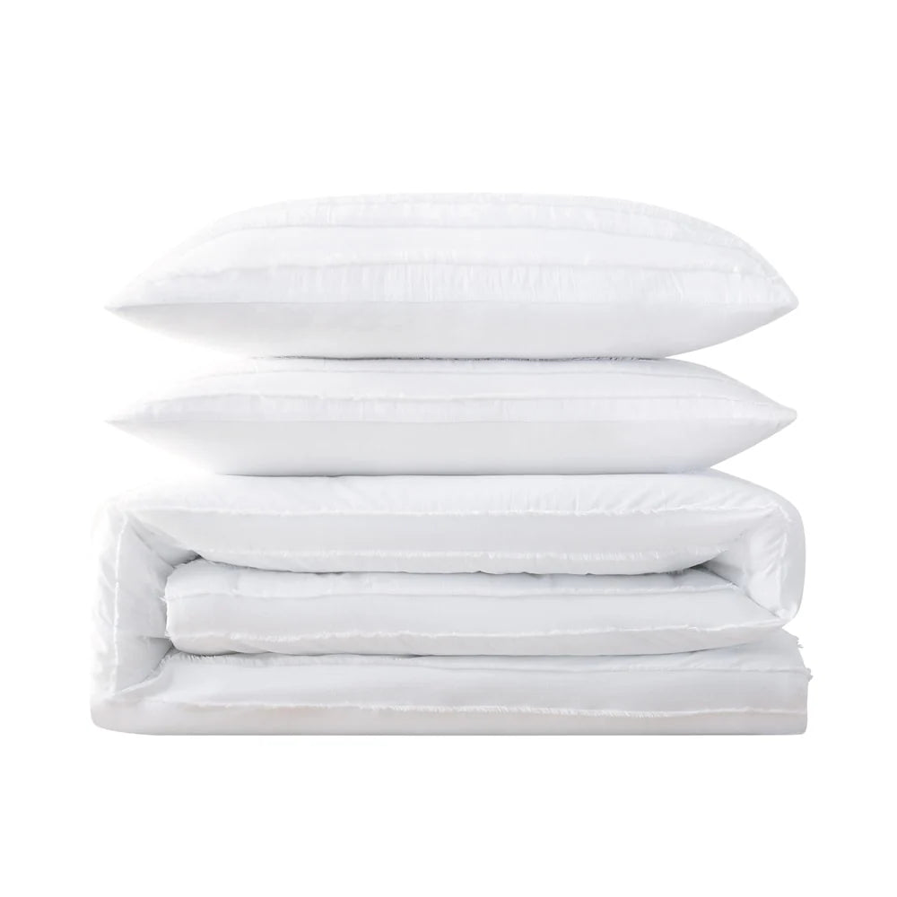 Silver Orchid Christopherson Stripe 3-piece Comforter Set