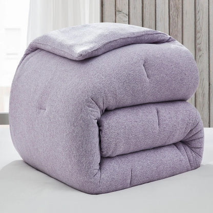 Sweater Weather? - Coma Inducer? Oversized Comforter Set - Snowy Purple