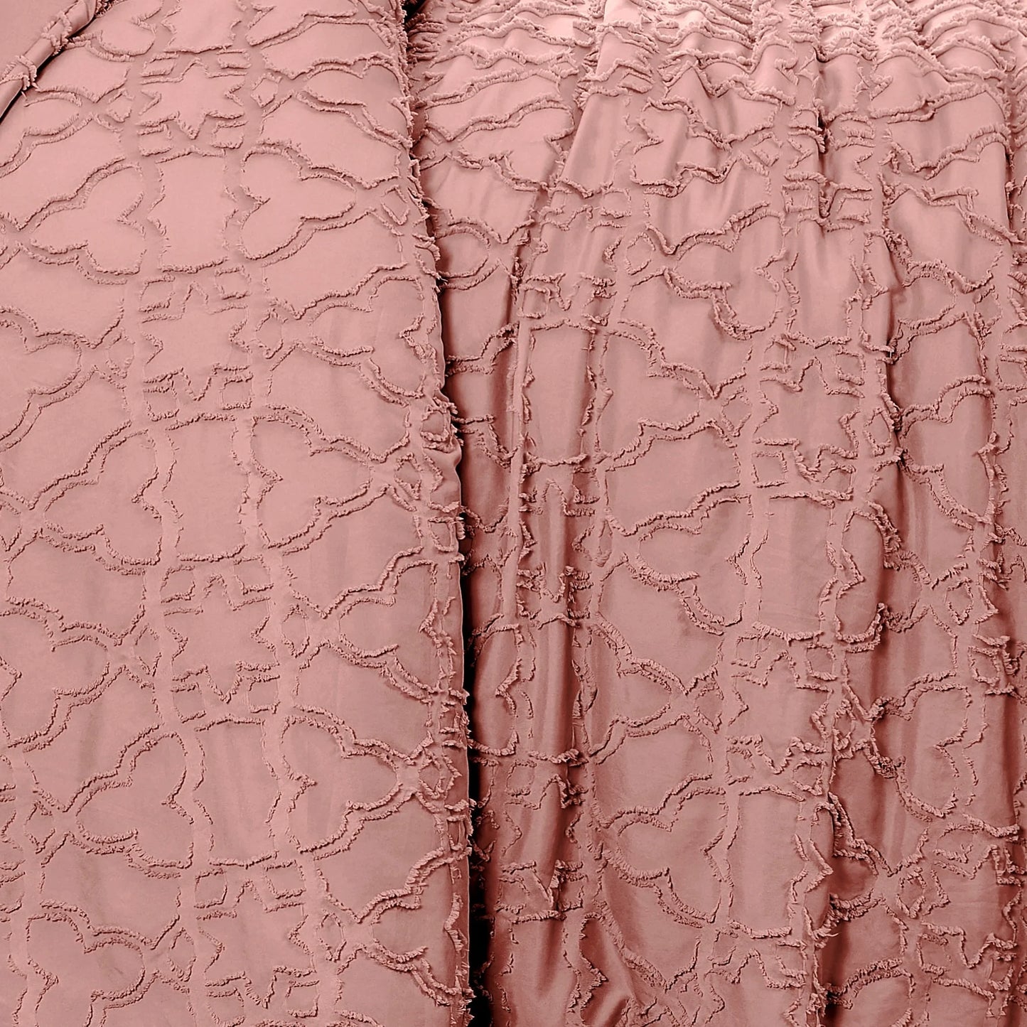 Stella Clipped Jacquard Comforter Set