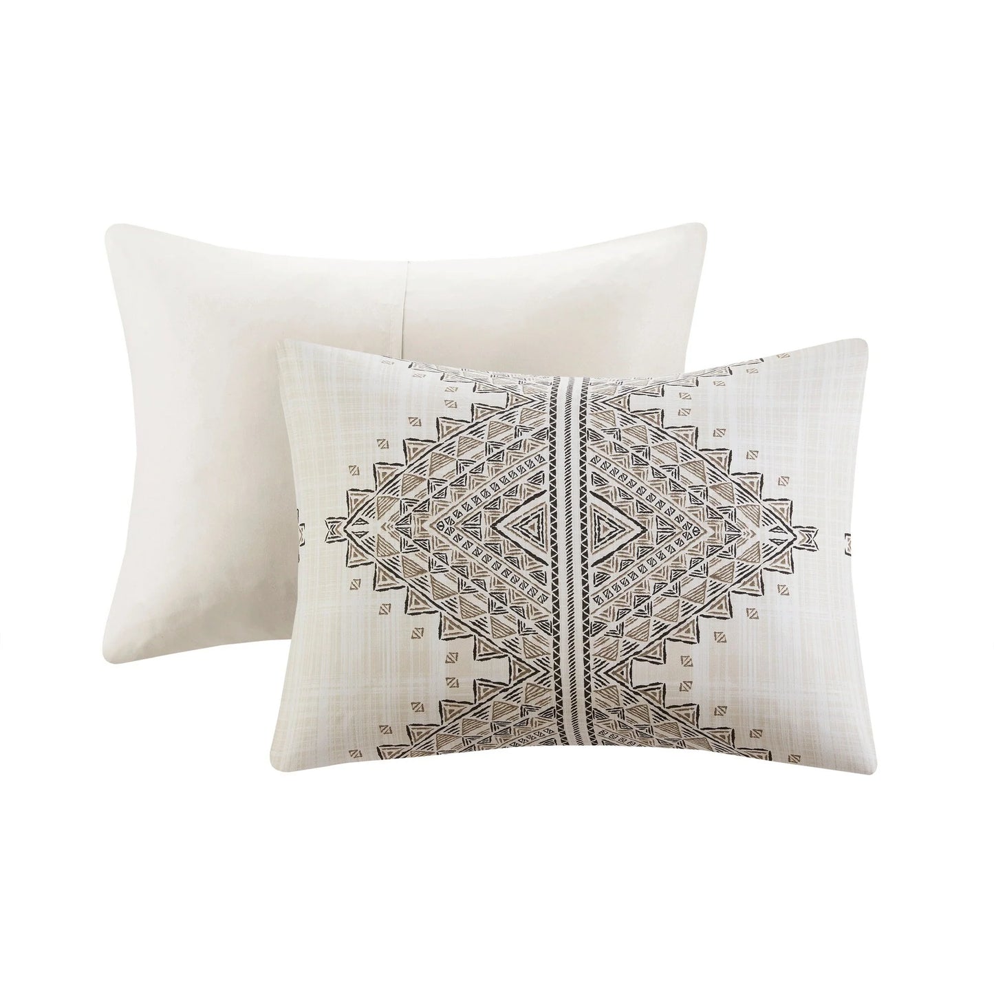 Madison Park Alba 4 Piece Printed Comforter Set with Throw Pillow