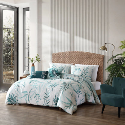 Bebejan Tropical 100% Cotton 5-Piece Reversible Comforter Set