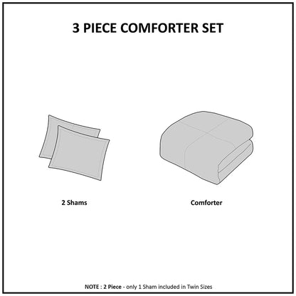 INK+IVY Rhea Cotton Jacquard Comforter Mini Set