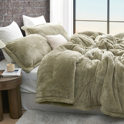 The Original Plush - Coma Inducer? Oversized Comforter - Mossy Gray