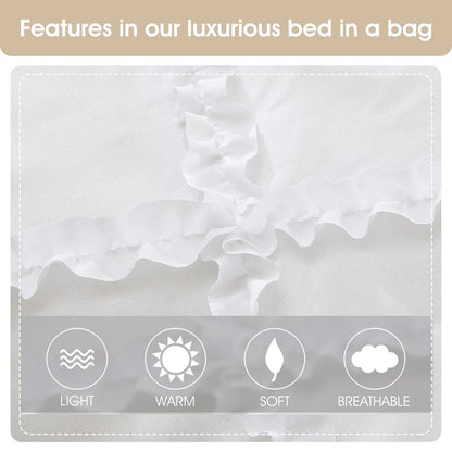 Nanshing Melissa 3D Clip Jacquard 7 Piece Comforter Set