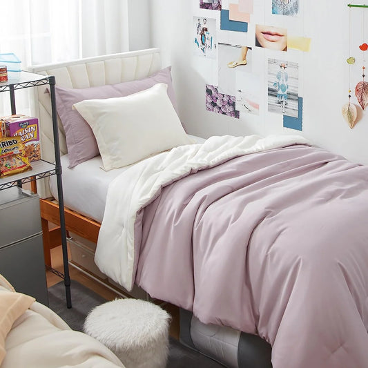 Dorm Haul? - Cozy College Comforter Set - Twin XL Reversible Bedding