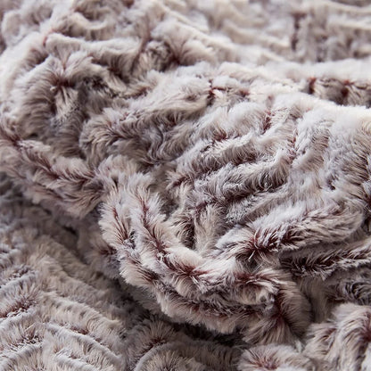 Cozy Peaks? - Coma Inducer? Oversized Comforter Set - Chevron Frosted Sierra