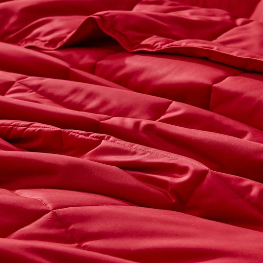 Menopleasing - Coma Inducer? Oversized Cooling Comforter Set - Barbados Cherry