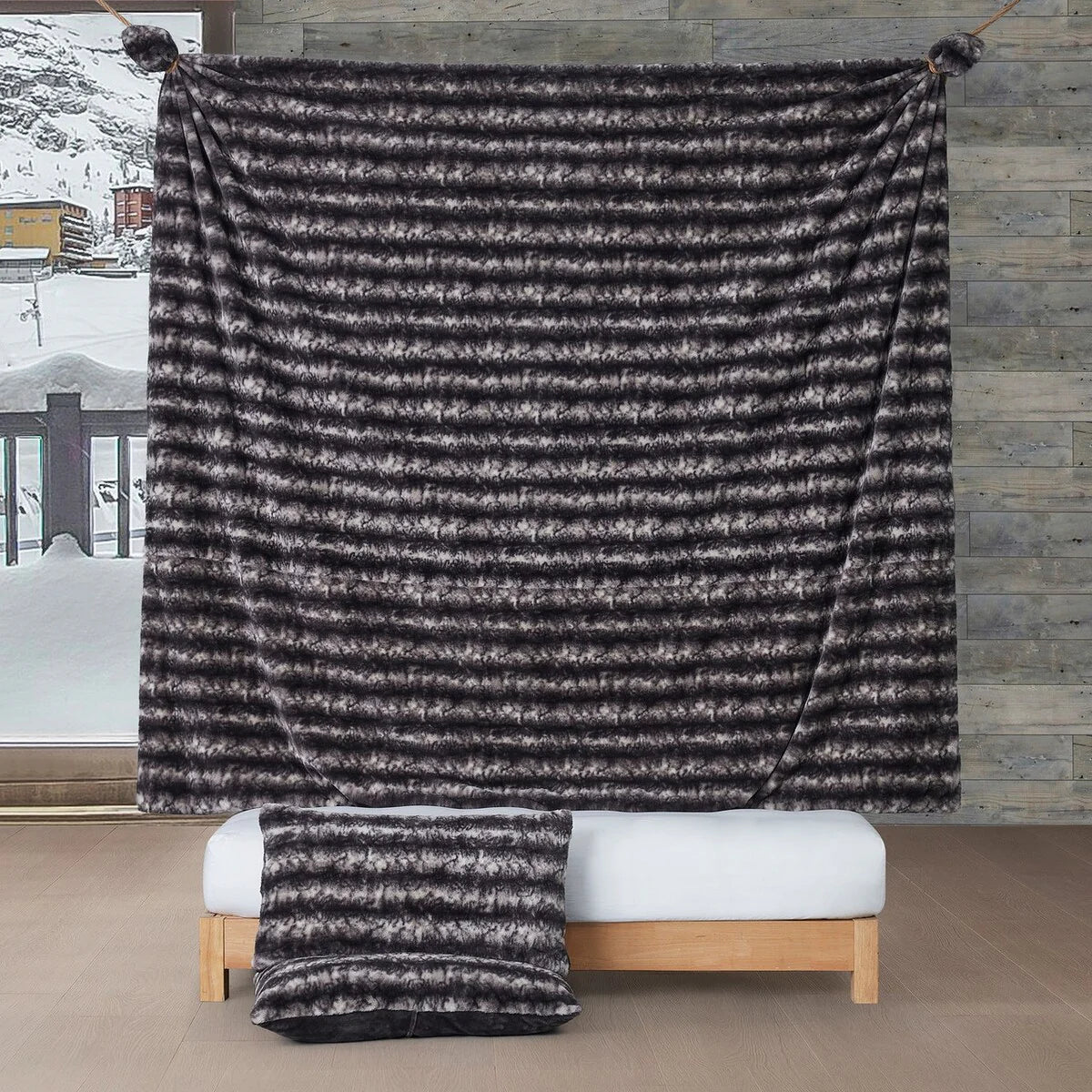 Coastal Storm - Coma Inducer? Oversized Comforter Set - Earthtones