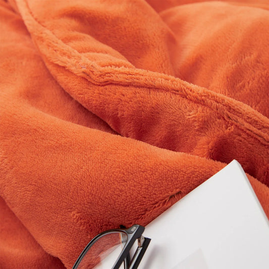 Neon Nights - Coma Inducer? Oversized Comforter Set - Neon Orange