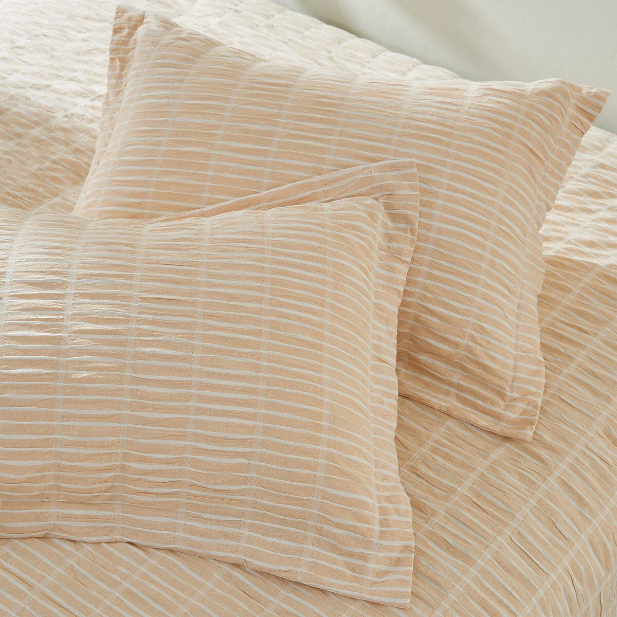 Patina Vie Maison Down Alternative Reversible Puckered Stripe 3 Pc. Comforter Set