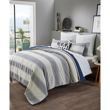 Better Trends Janson Collection Poly/Cotton Comforter Set with Sham - Absorbent, Moisture-Wicking, Machine Washable, Tumble Dry