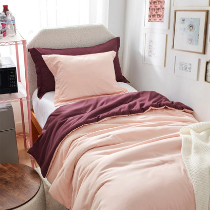 Dorm Haul? - Cozy College Comforter Set - Twin XL Reversible Bedding