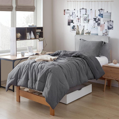 Yoga Pants? - Coma Inducer? Oversized Cooling Comforter Set - Steel Gray