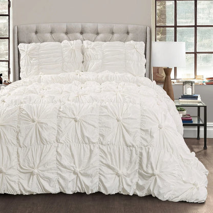 Lush Decor Bella Sabby Chic 3 Piece Comforter Set