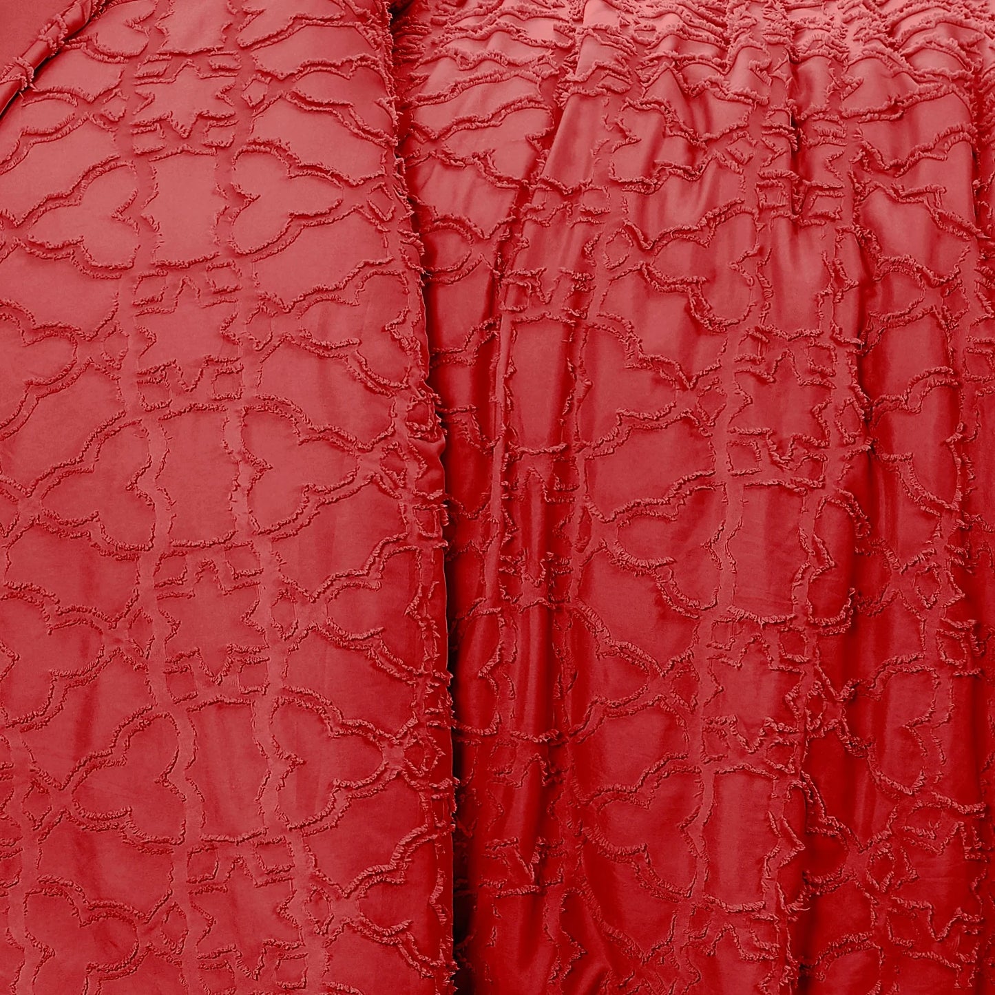 Stella Clipped Jacquard Comforter Set