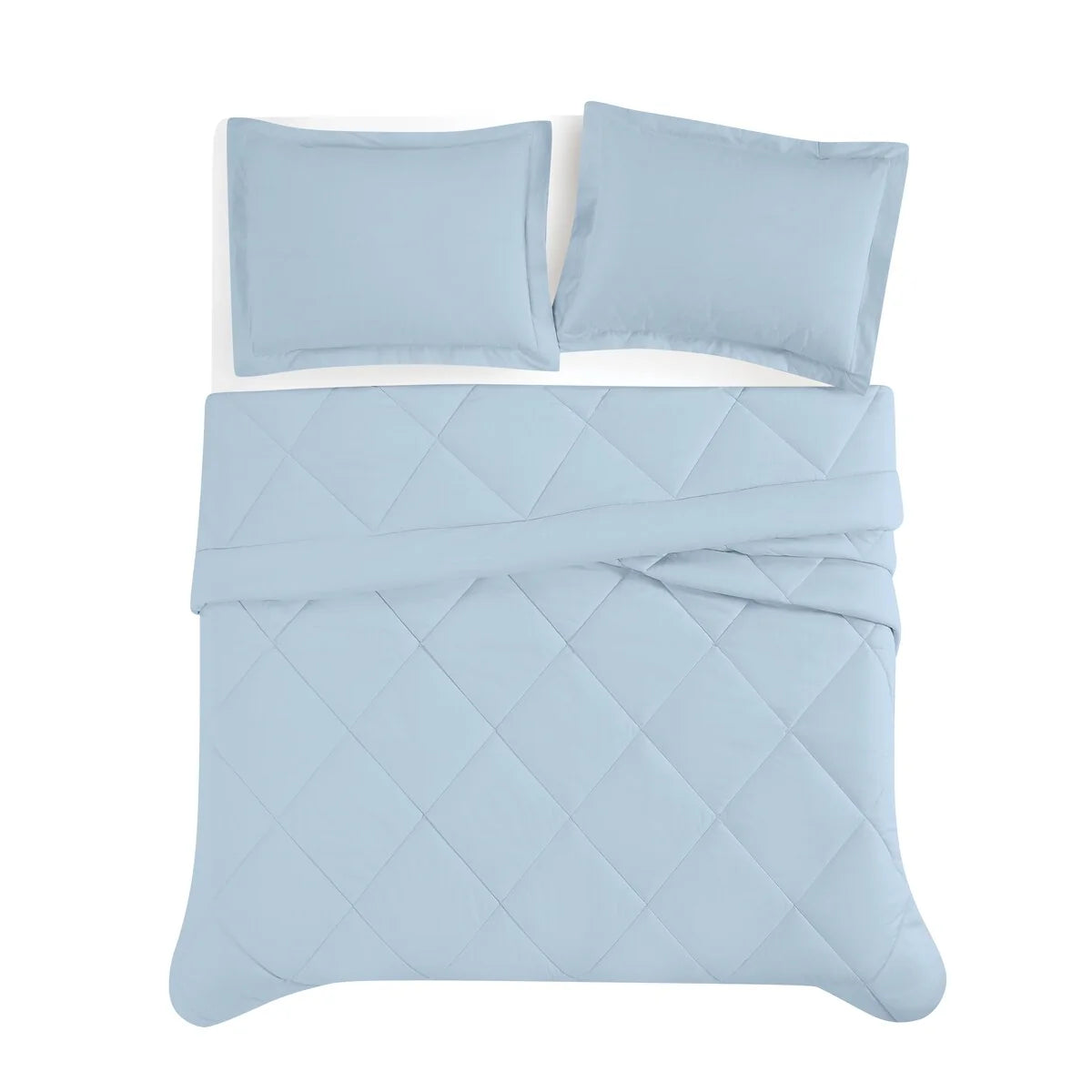Cannon Solid Percale Comforter Set