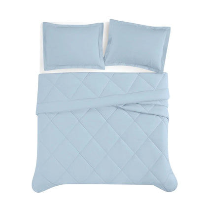 Cannon Solid Percale Comforter Set