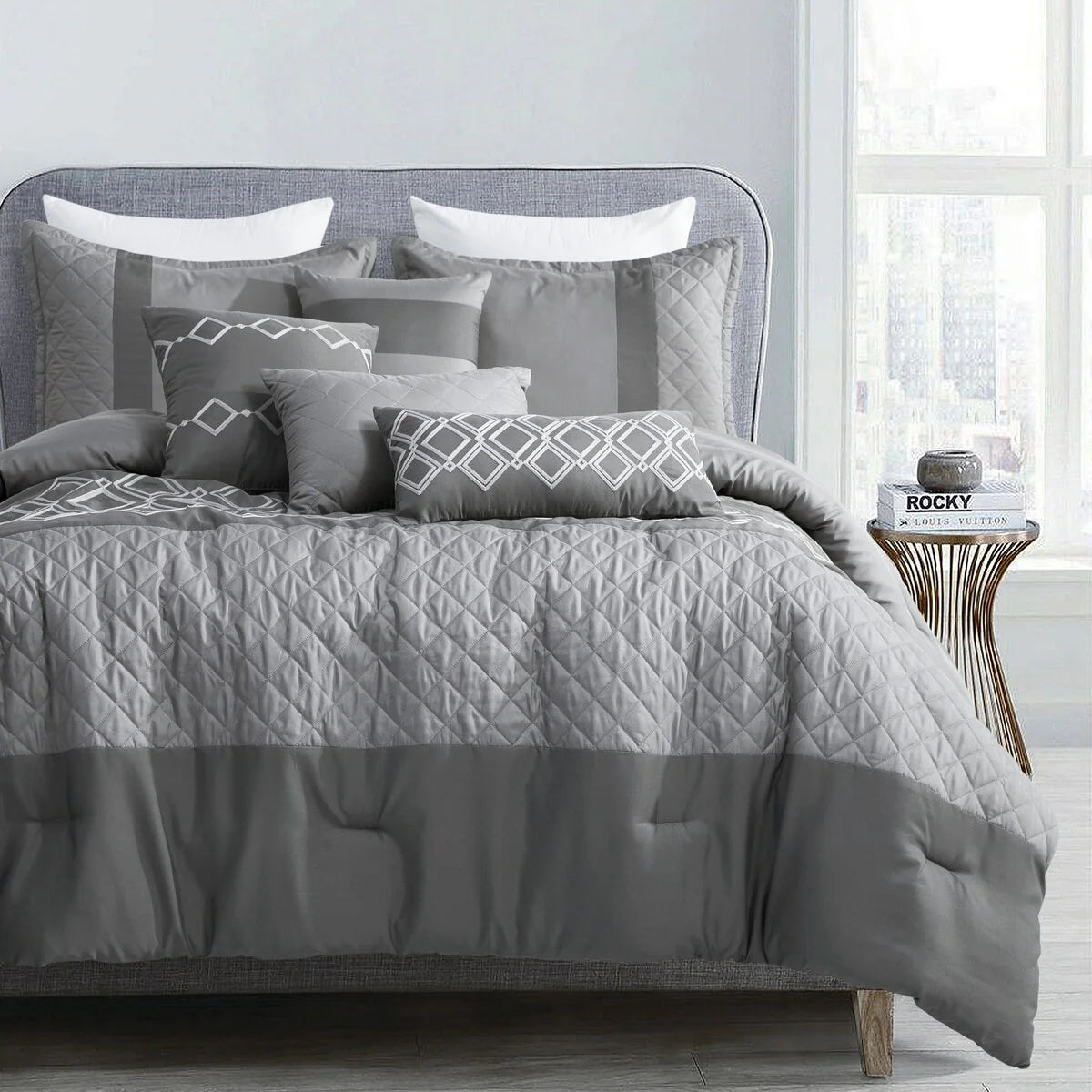CHIZOBA Luxury 7 Piece Comforter