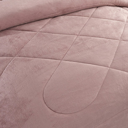 Fleece/ Sherpa Down Alternative 3-piece Comforter Set