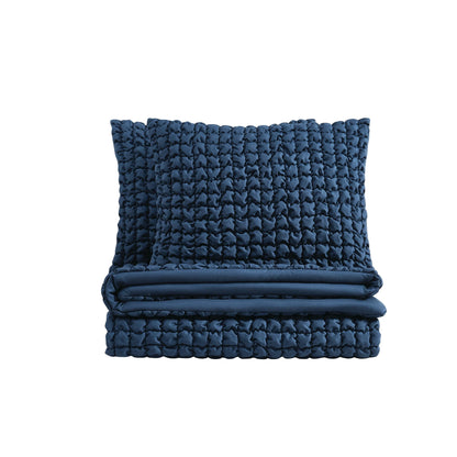 Christian Siriano NY? Textured Puff Comforter Set