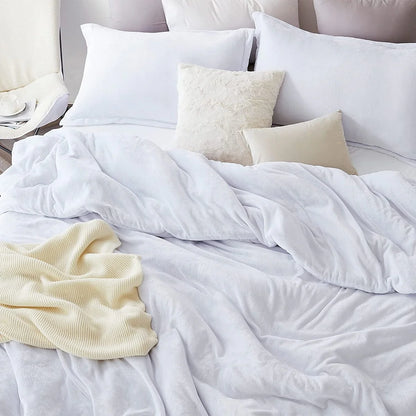 The Original Plush - Coma Inducer? Oversized Comforter Set - Pearl White