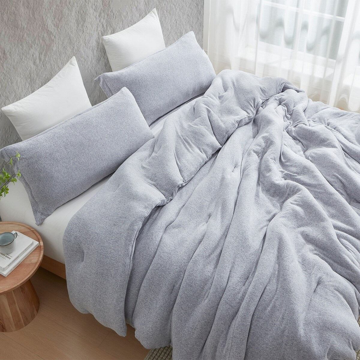 Sweater Weather? - Coma Inducer? Oversized Comforter Set - Nightfall Navy Snow