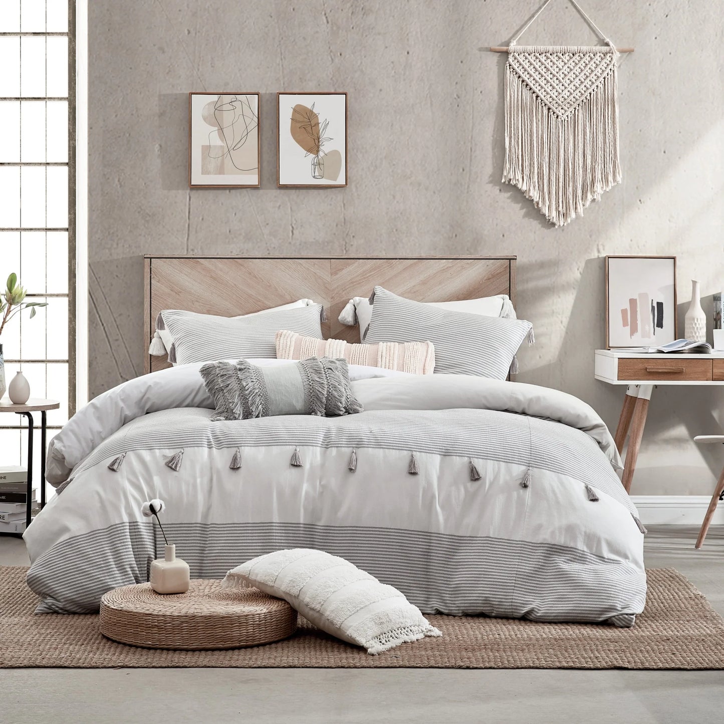Panama Stripe Comforter Set