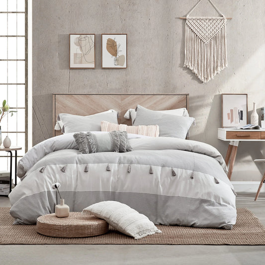 Panama Stripe Comforter Set