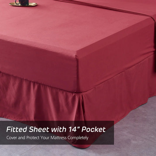 8 Pieces Pintuck Comforter Set