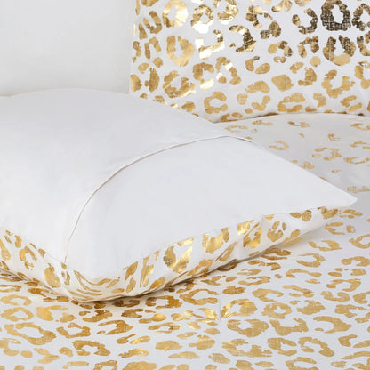 Serena Metallic Animal Printed Comforter Set by Intelligent Design