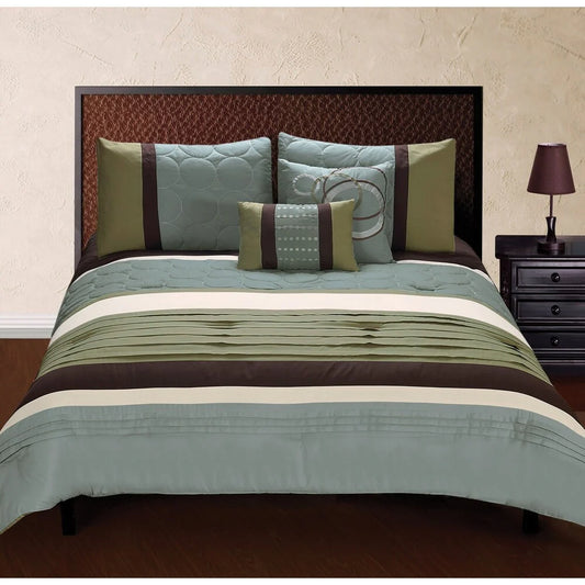 Jacquline 5 Pc Comforter Set