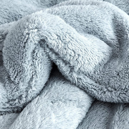 The Original Plush - Coma Inducer? Oversized Comforter - Frosted Arctic Ice