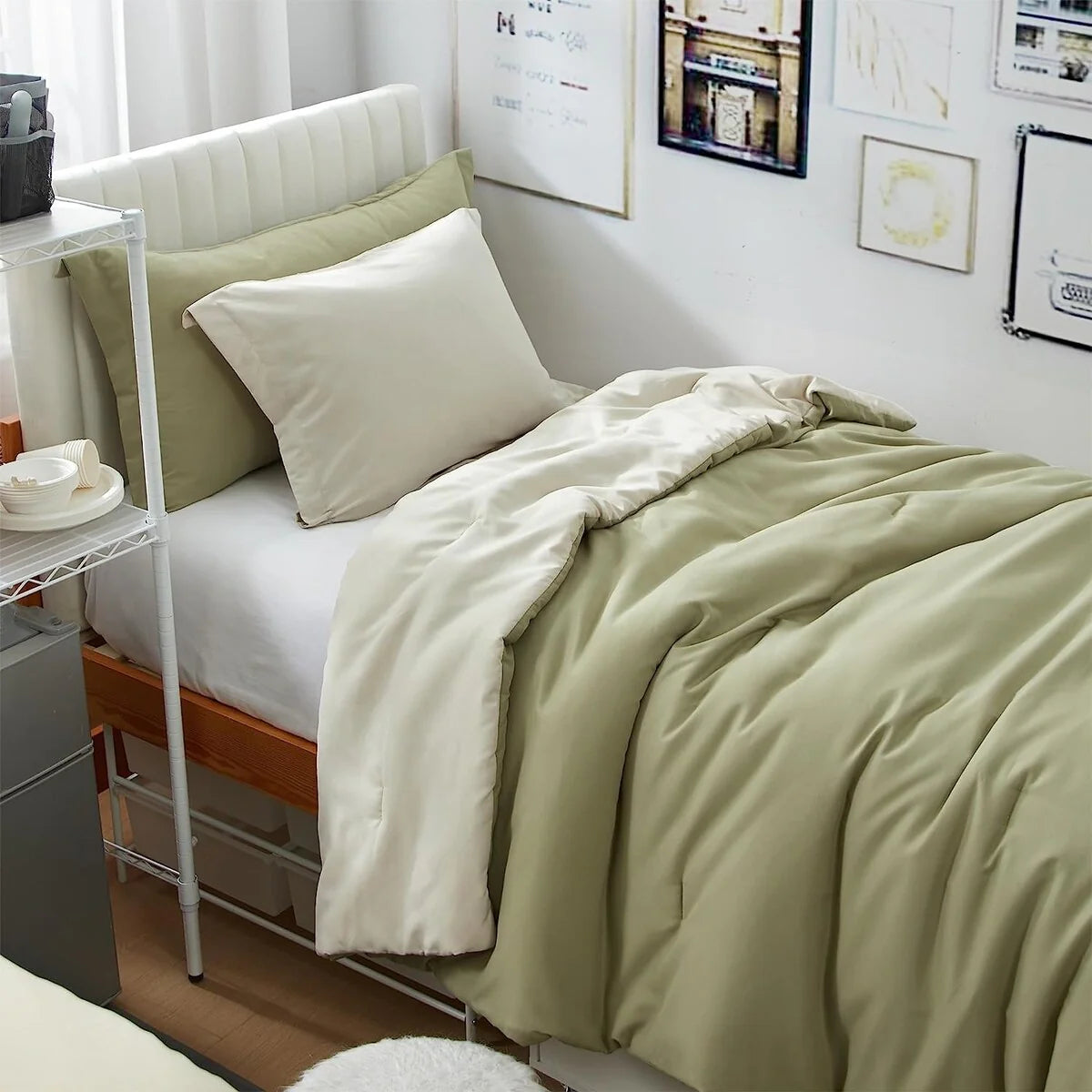 Dorm Haul? - Cozy College Comforter Set - Twin XL Reversible Bedding
