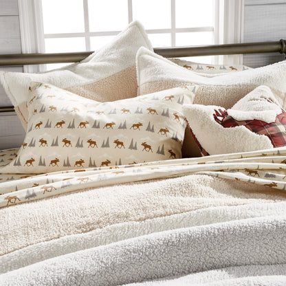 G.H. Bass & Co. Colorblock Sherpa Comforter Set