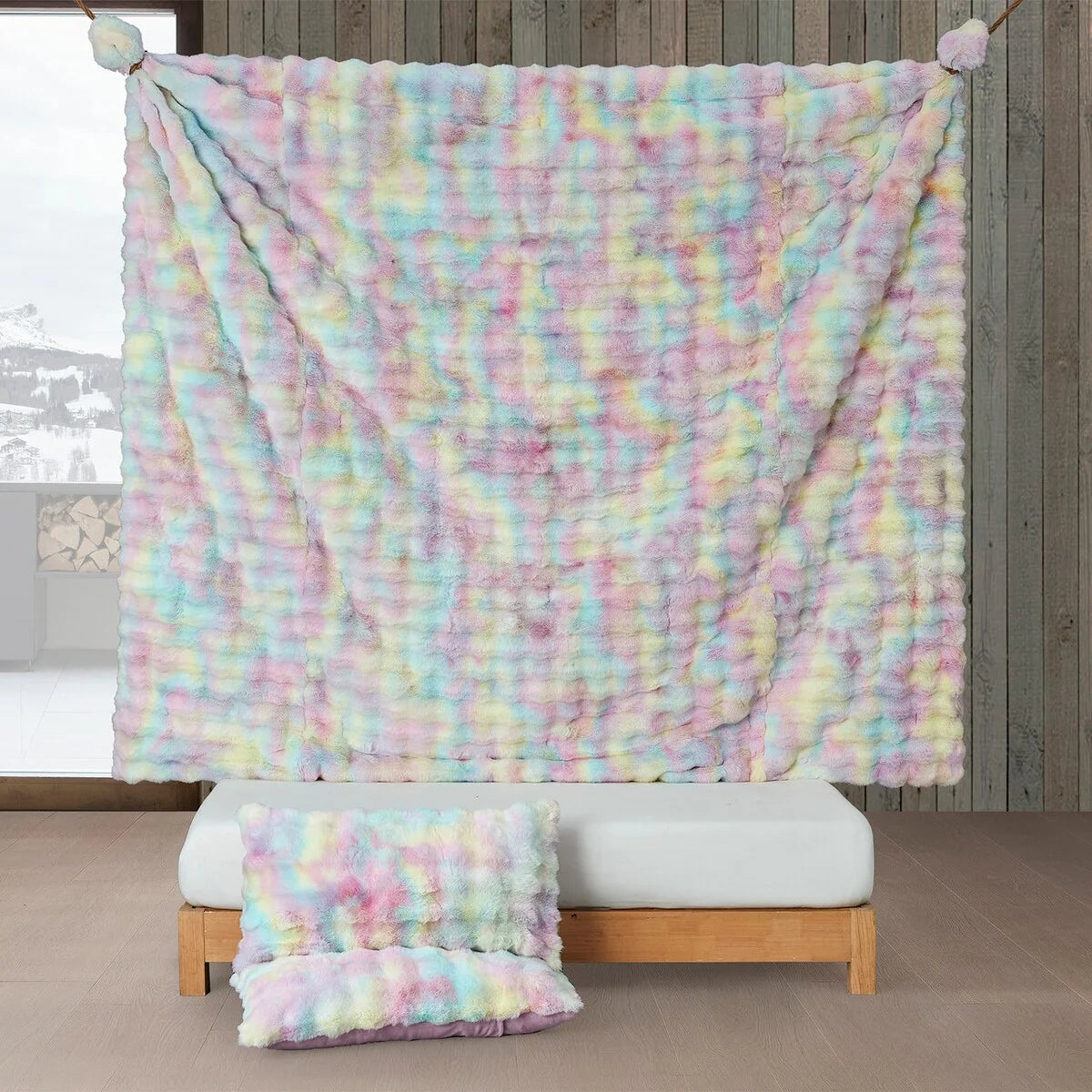Sherbert Scoops - Coma Inducer? Oversized Comforter Set - Rainbow Sprinkles