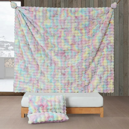 Sherbert Scoops - Coma Inducer? Oversized Comforter Set - Rainbow Sprinkles