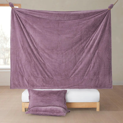 Softer than Soft? - Coma Inducer? Oversized Comforter Set - Elderberry