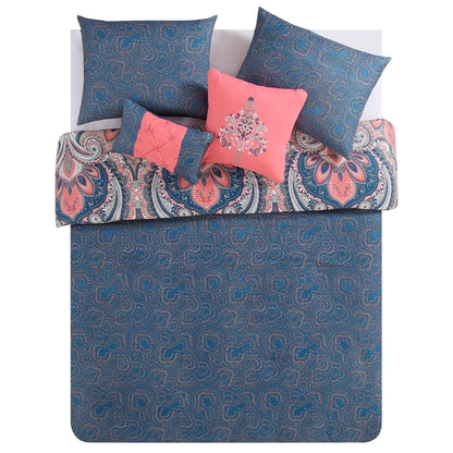 VCNY Home Casa Re'al Damask Reversible Comforter Set