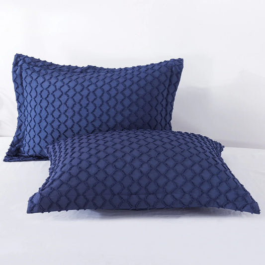 Boho Comforter Set,Tufted Design Bedding Set