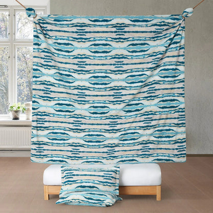 Cozy Rivers - Coma Inducer? Oversized Comforter Set - Creekside Turquoise