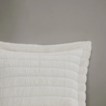 Madison Park Eve Faux Fur Comforter Set