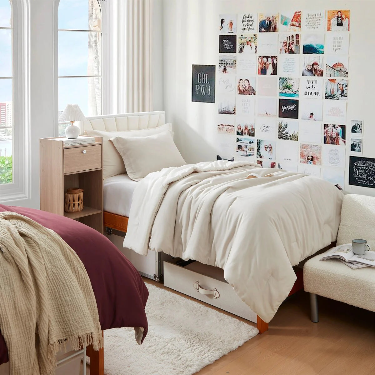 Dorm Haul? - Cozy College Comforter Set - Twin XL Reversible Bedding